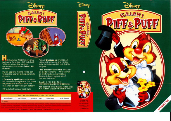 GALEN I PIFF & PUFF (vhs-omslag)